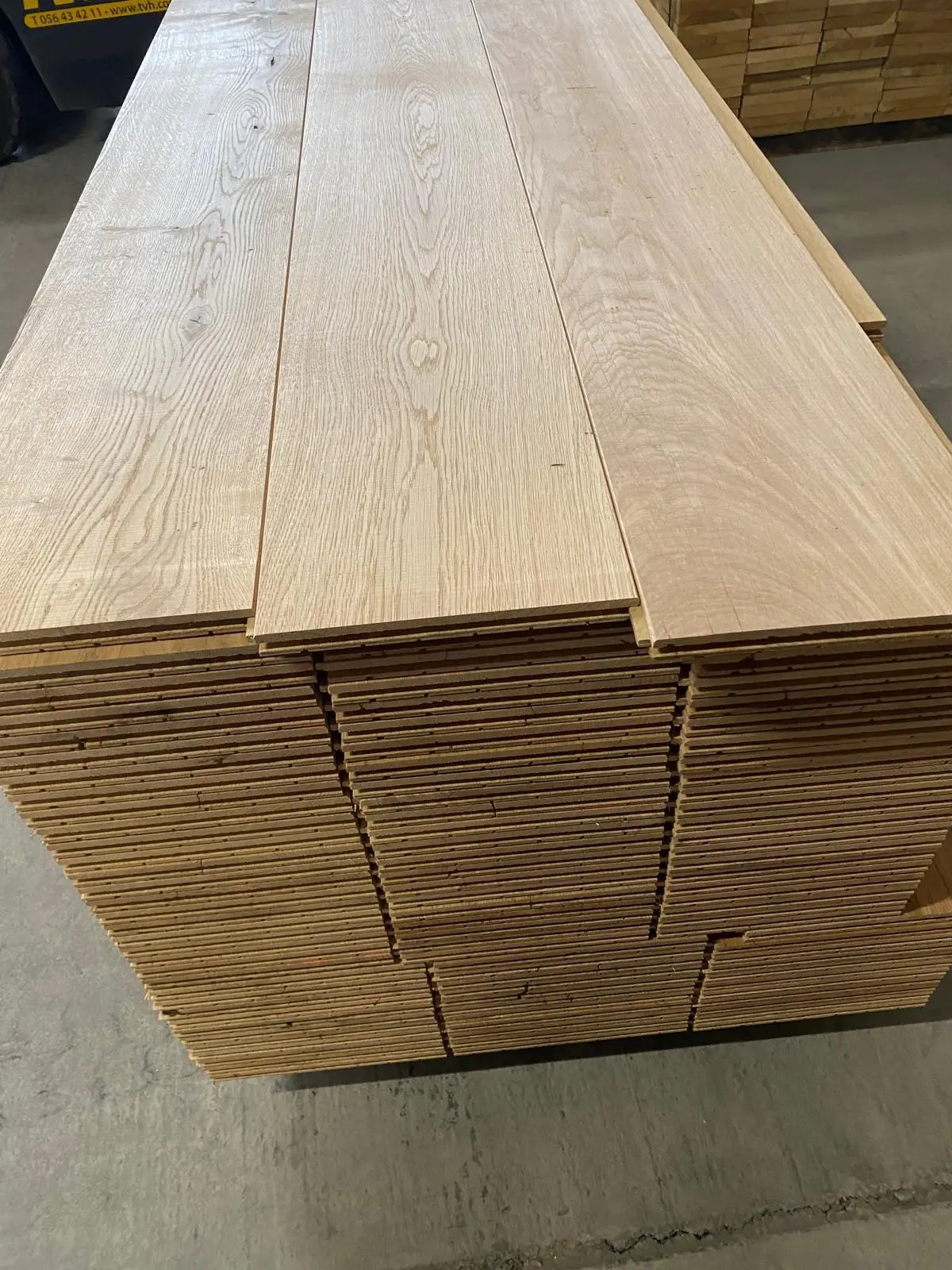 Oak flooring